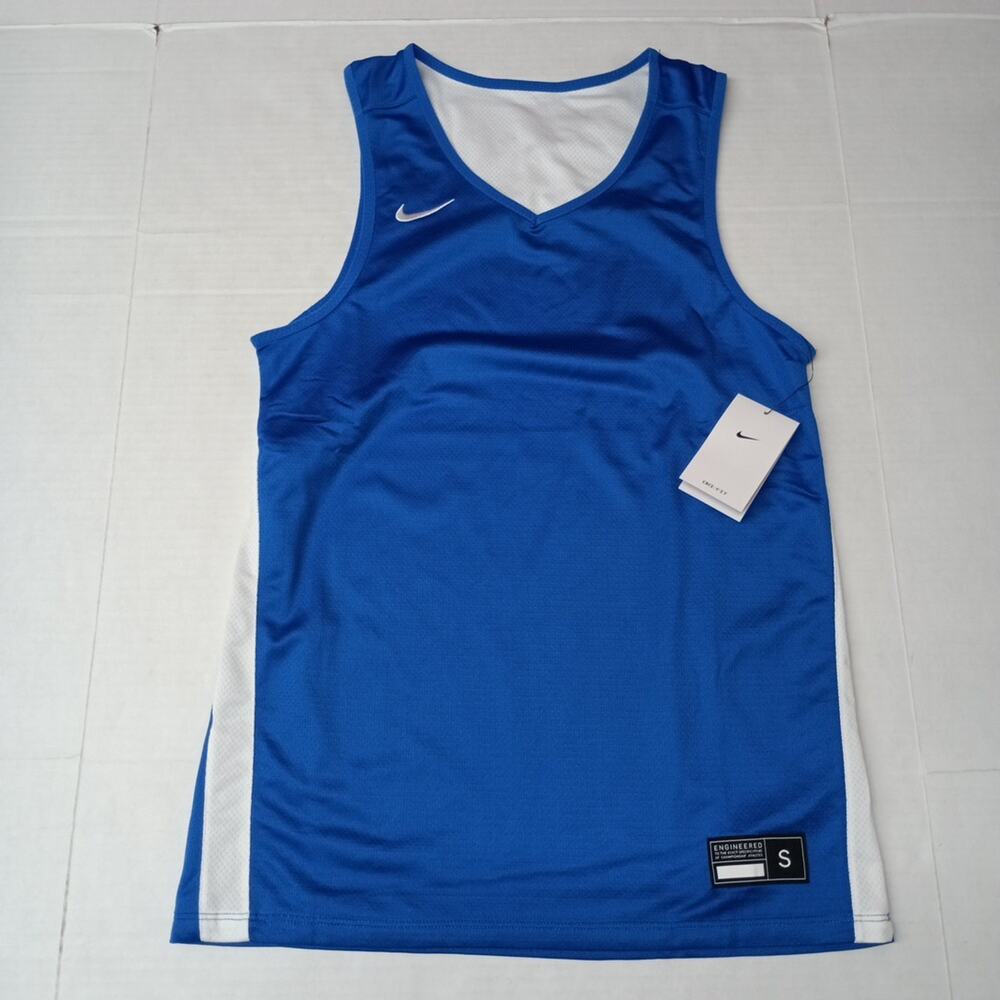 Nike Engineered Reversible Basketball Jersey Men's S Blue